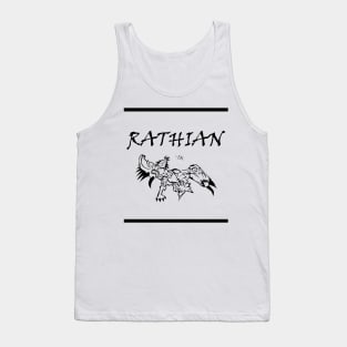 Black Rathian Stile Tank Top